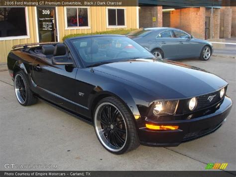 2006 Ford Mustang Gt Premium Convertible In Black Photo No 1352352