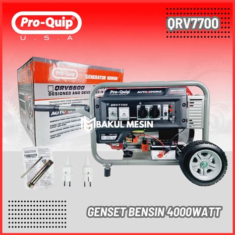 Jual Proquip Genset Qrv Generator Listrik Tak Qrv Watt