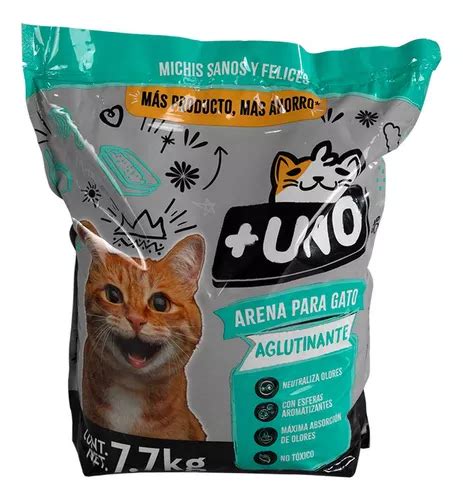 Arena Aglutinante Uno Gato 7 7kg X 7kg De Peso Neto Y 7kg De Peso Por