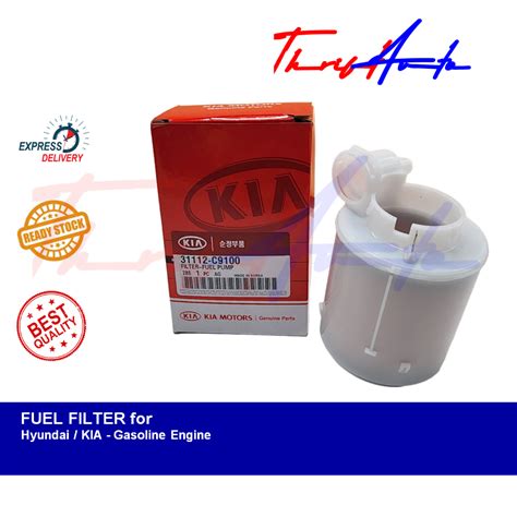 Fuel Filter For Hyundai Accent 2015 2020 Gasoline 31112 C9100 Shopee Philippines