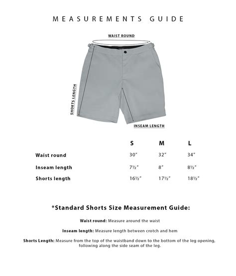 Click Here To View Shorts Sizing Chart Aetos Apparel