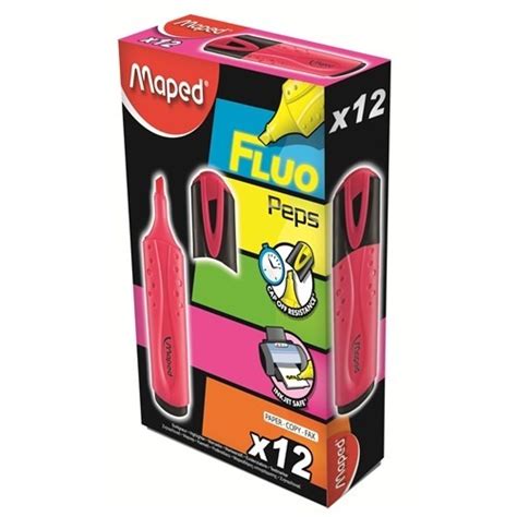 Maped Fosforlu Kalem Fluo Pep S Mono Pembe Fiyat