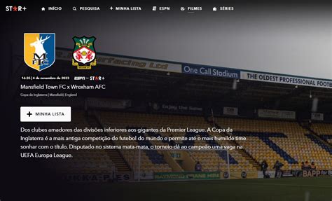 Mansfield X Wrexham Pela Fa Cup Ser Transmitido Pela Star No Brasil