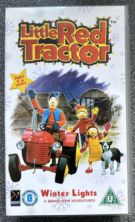 The Little Red Tractor Winter Lights Vhs 2004 For Sale Online Ebay