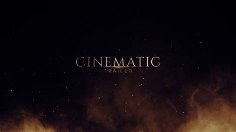 Epic Cinematic Trailer Titles Template For After Effects Free