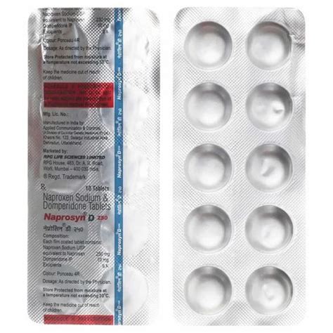 250mg Naprosyn Naproxen Tablet At Rs 74stripe Naprosyn Tablet In