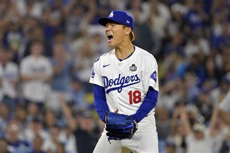 山本由伸、07年松坂大輔以来の日本人ws勝利投手「試行錯誤しながら」／一問一答 Mlb写真ニュース 日刊スポーツ