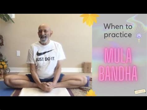 Mula Bandha Root Lock How To Hold It Ramanand Patel Youtube