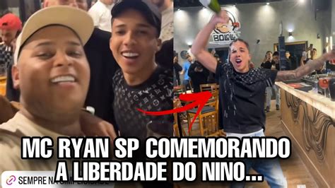 MC RYAN SP Comemorando A LIBERDADE Do NINO ABRAVANEL YouTube