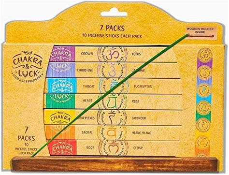 Amazon Chakra Luck Ultra Premium Natural Incense Sticks