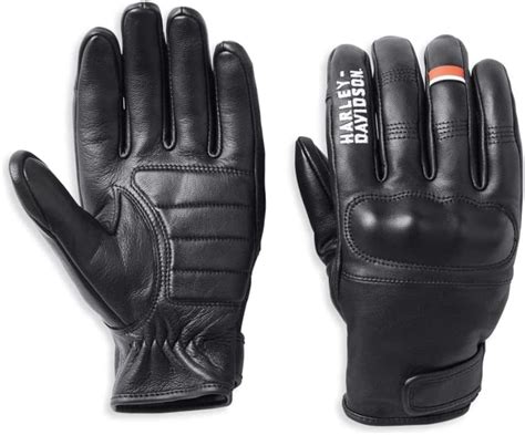 HARLEY DAVIDSON Herren Motorrad Handschuhe South Shore Leder Mit