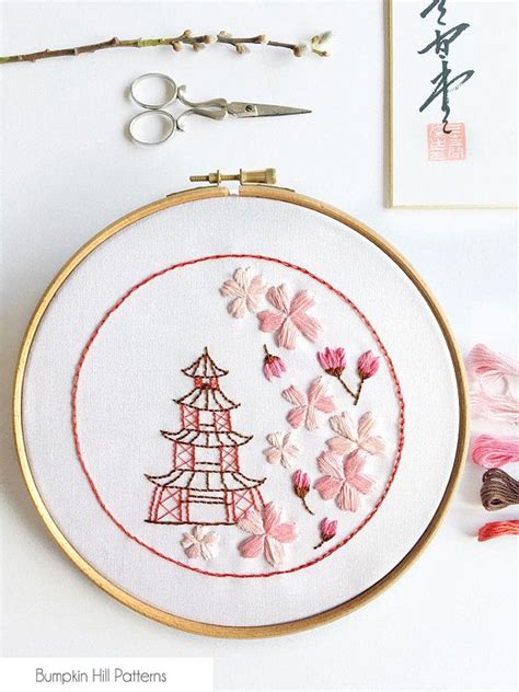 Yume Dreams Come True Hand Embroidery PDF Pattern Japanese Embroidery