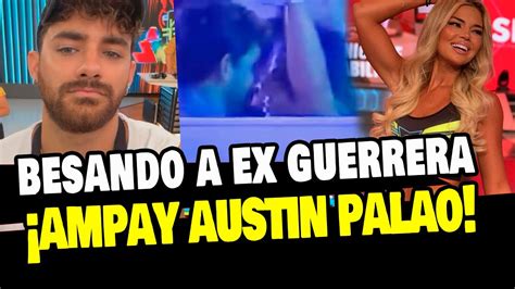 AMPAY AUSTIN PALAO ES GRABADO BESANDO A EX GUERRERA Y NIEGA RELACIÓN