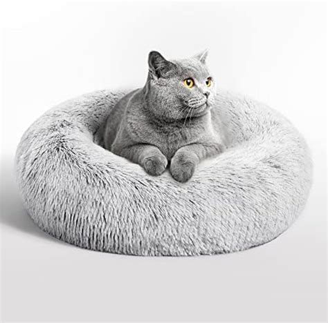 Love S Cabin Katzenbett Flauschig Rund Hundebett Cm Donut