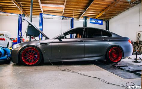 Frozen Gray F10 Bmw M5 Gets More Power And Custom Wheels