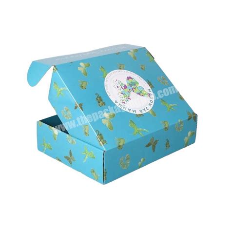 Custom Eco Friendly Color Printing Corrugated Paper Clothing Packaging