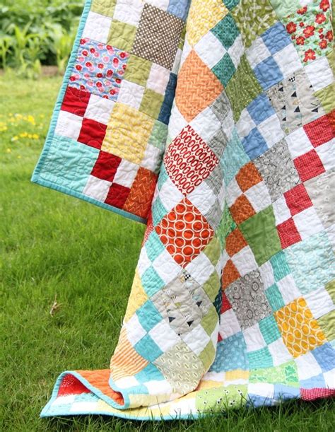 Cluck Cluck Sew — Scrappy Summer Quilt Pattern Pdf Only Quilt