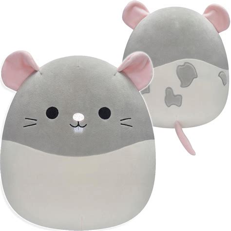 Pluszak Jazwares Szczur Squishmallows Rusty Grey White Cm