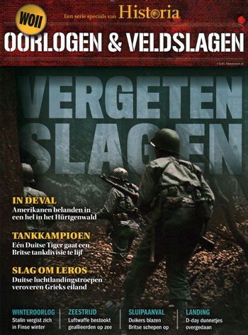 Historia Oorlogen Veldslagen Vergeten Slagen Magazines