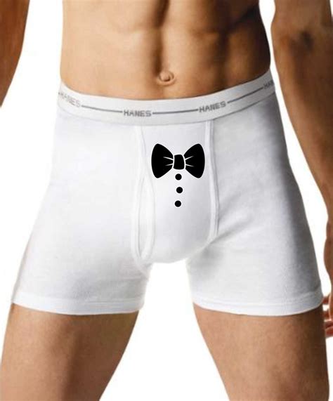 Personalized Boxer Briefs Grooms Party Underwear For Groom Groomsmen