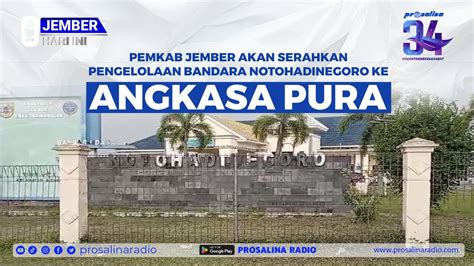 Pemkab Jember Akan Serahkan Pengelolaan Bandara Notohadinegoro Ke