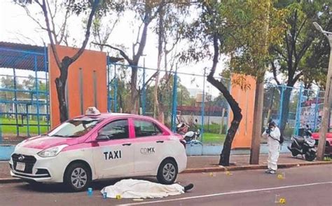 De Seis Balazos Matan A Taxista Frente A Su Hijo En La Ciudad De México