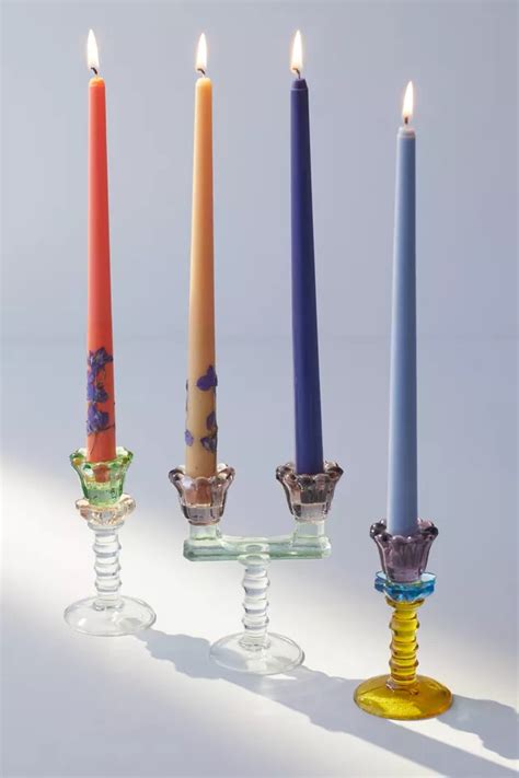 Glass Taper Candle Holder Urban Outfitters