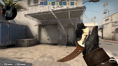 Talon Knife Rust Coat Battle Scarred Skin Showcase Counter