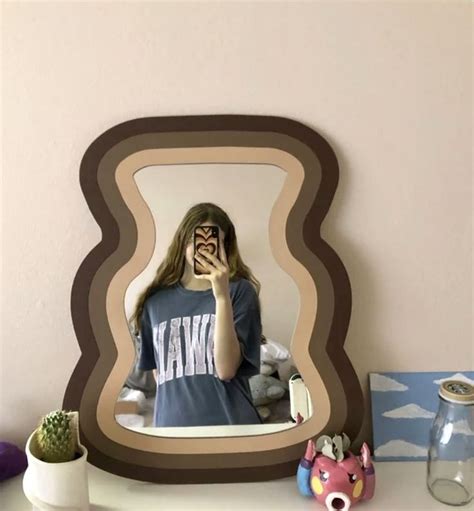 Blob Mirror Blob Mirror Cool Mirrors Funky Mirrors Wavy Mirror