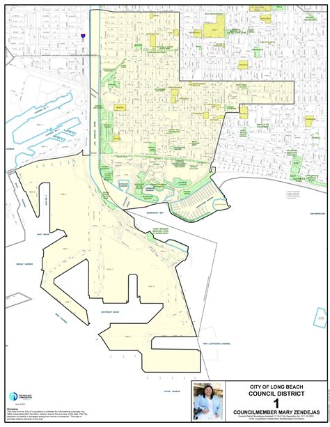 District 1 Map Downtown Long Beach Alliance