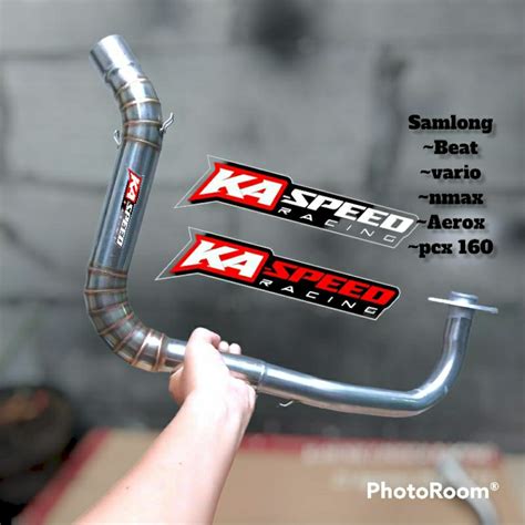 Jual Header Leheran Cobra Samlong Inlet 38 50 45mm Vario Aerox Nmax