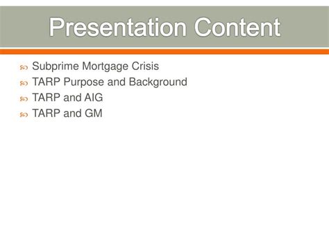 Ppt Troubled Asset Relief Program Powerpoint Presentation Free