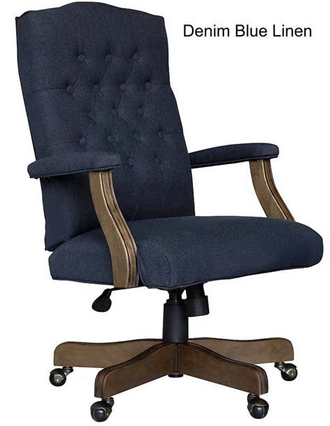 Linen Button Tufted Traditional Swivel Chair