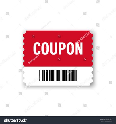 Set Template Coupon Gift Coupon Element Stock Vector (Royalty Free ...