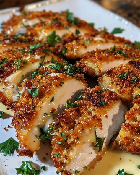 Longhorn Garlic Parmesan Crusted Chicken - NorthEast Nosh Recipes