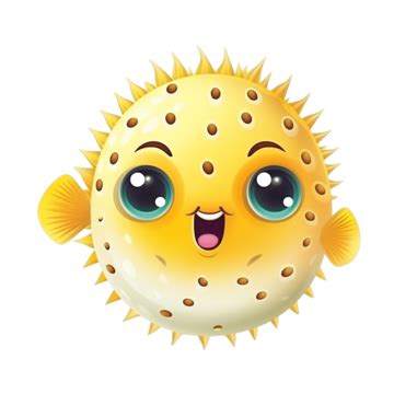 Puffer Fish Cartoon Sea Animal, Puffer, Fish, Animal PNG Transparent ...