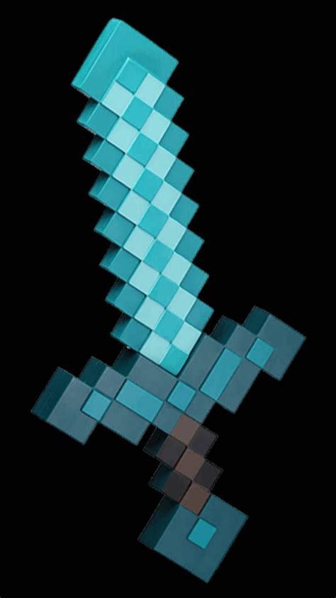 Minecraft Diamond Sword Wallpaper