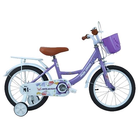 Myts Jnj Kids Bicycle W Basket 16 Inch Purple Jomlaae