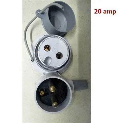 Anchor Modular 20 Amp 2 Pin Plug Socket Rs 109 Goyal Electricals And