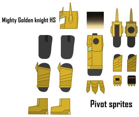 Mighty Golden Knight Hs Pivot Sprites By Xxheavy Swagxx On Deviantart