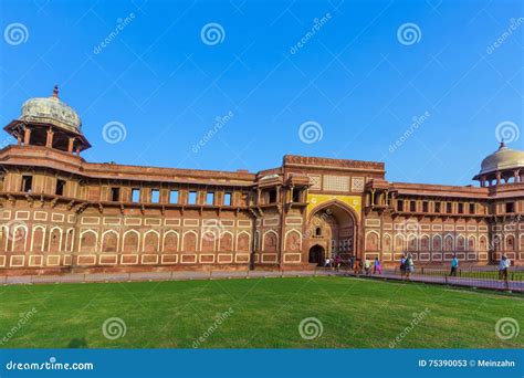 Jahangiri Mahal In The Red Fort In Agra Editorial Stock Photo Image