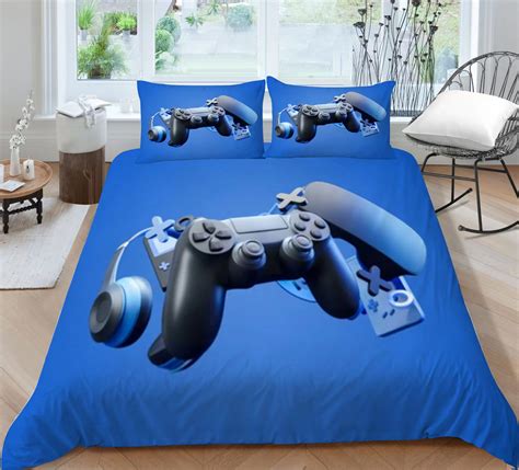 Hot Style Home Decor Bed Set Soft Quilt Cover 3d Gamer Printing Bedding Set Duvet Cover Set