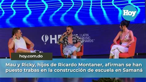 Hijos De Ricardo Montaner Denuncian Trabas En La Construcci N Escuela