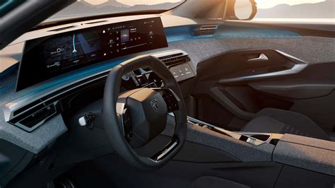 Peugeot Reveals Redesigned I Cockpit With Inch Curved Display For