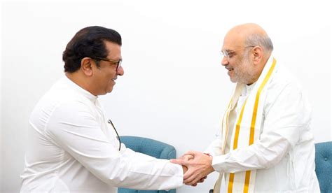 Mns Likely To Join Nda Raj Thackeray Meets Amit Shah The Week