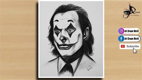 draw joker face drawing step  step easy  simple joker