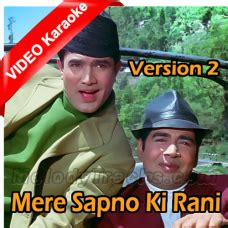 Mere Sapno Ki Rani Version Mp Video Karaoke Kishore Kumar