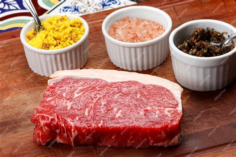 Premium Photo Sirloin Steak Raw