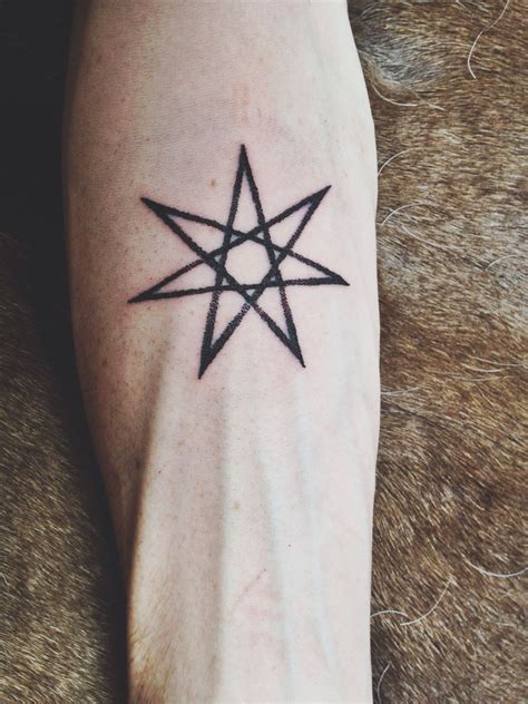 7 Point Star Tattoo