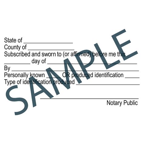 Wisconsin Notary Certificates Jurat Certificate Stamp